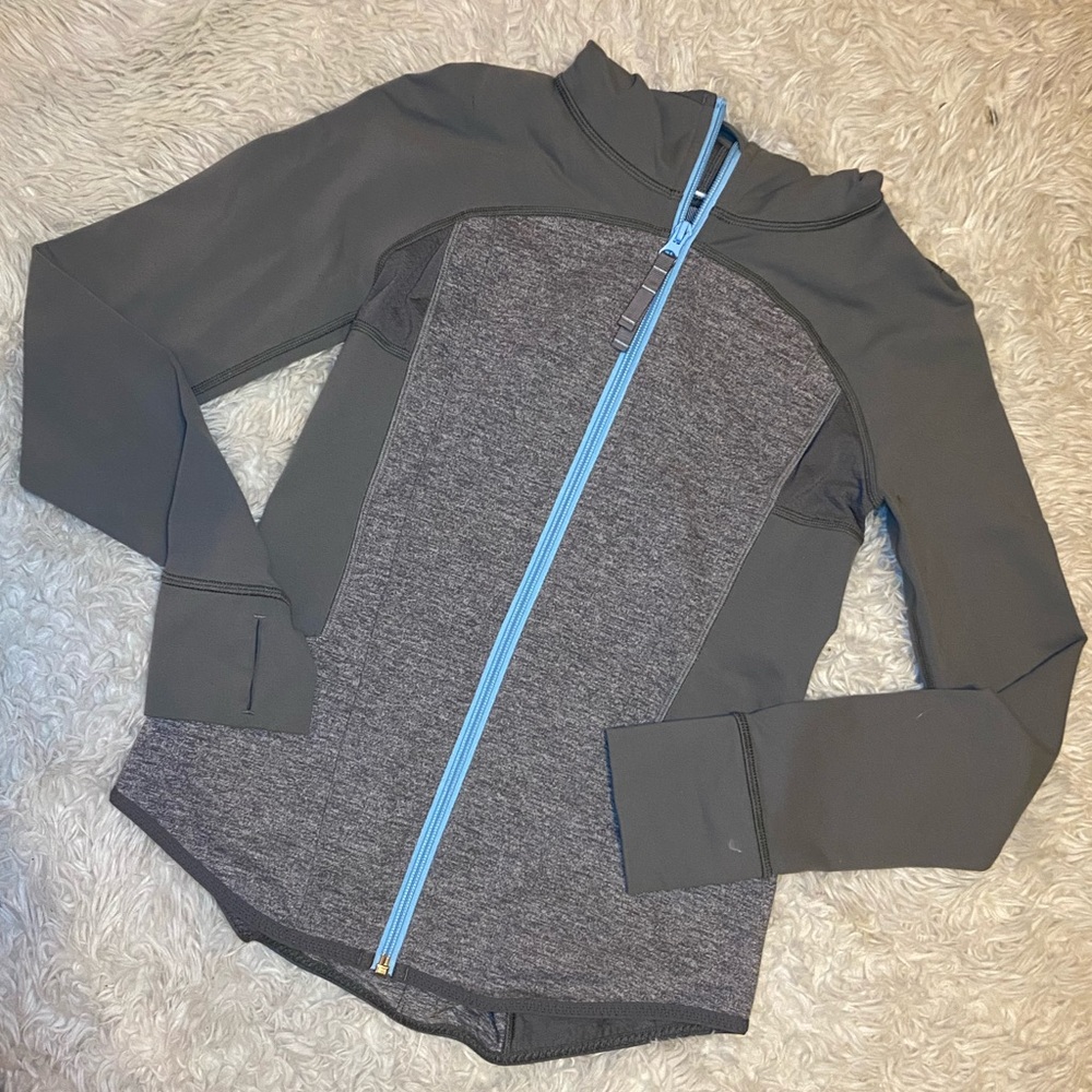Ivivva zip jacket grey